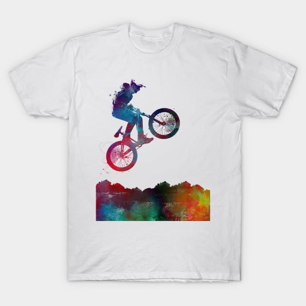 Cycling Bike sport art #cycling #sport T-Shirt by JBJart